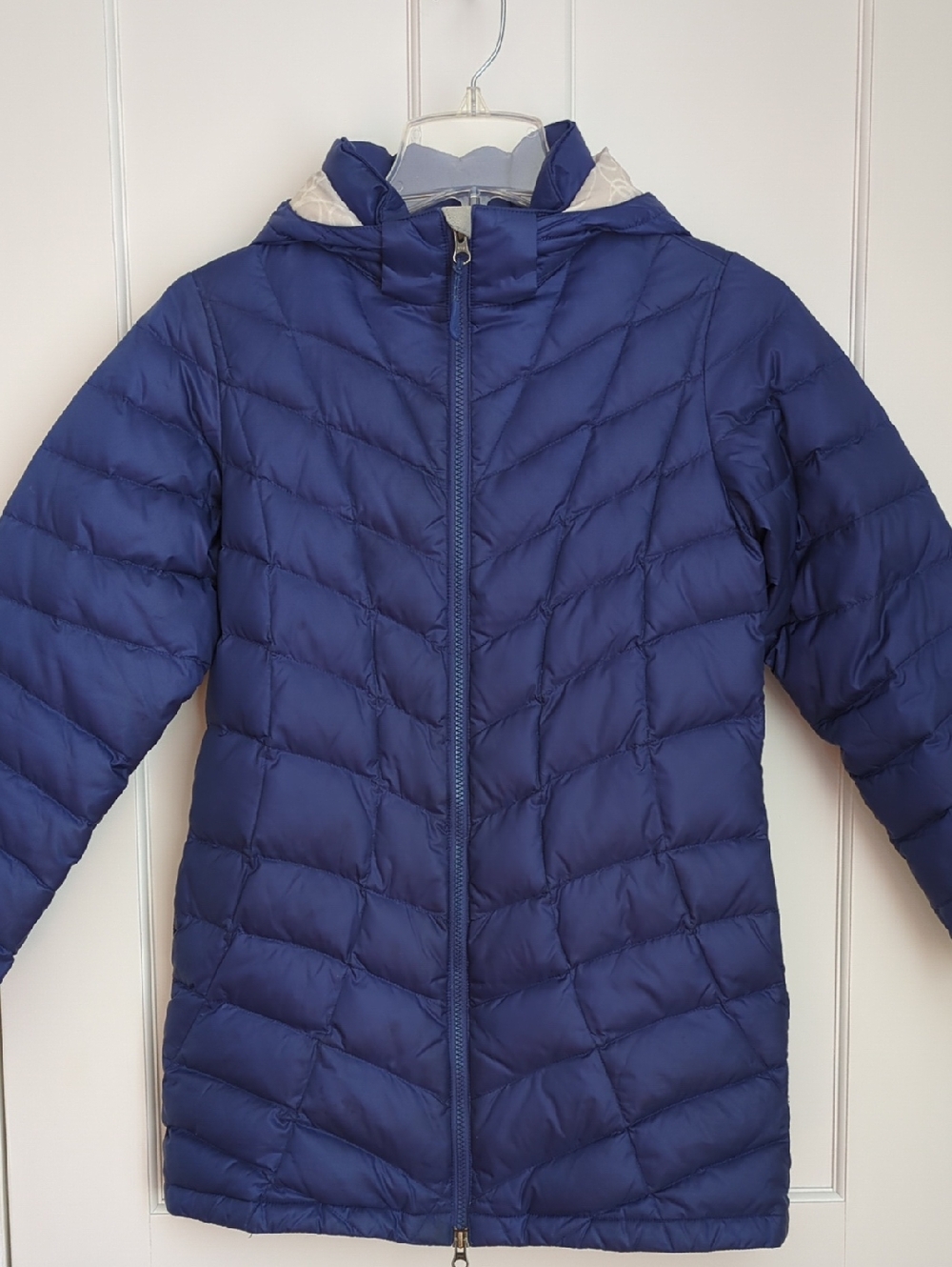 Girl's Medium (10-12) L.L. Bean Downtek Hooded Coat